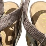 Vorschaubild 3 von Sandaletten Damen Schuhe Gr. 37 Braun Elegant Keilabsatz