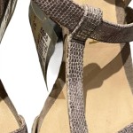 Vorschaubild 4 von Sandaletten Damen Schuhe Gr. 37 Braun Elegant Keilabsatz