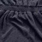 Vorschaubild 4 von Freizeitkleid Damen Minikleid Strukturmuster Schwarz Gr. 40 / L