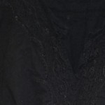 Vorschaubild 3 von Damen Langarmshirt Gr. 36 Schwarz Casual Stickerei Pailletten