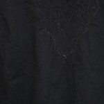Vorschaubild 4 von Damen Langarmshirt Gr. 36 Schwarz Casual Stickerei Pailletten