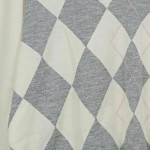 Vorschaubild 6 von Damen Pullover Gr. 48 Argyle V-Ausschnitt Mehrfarbig