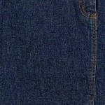 Vorschaubild 7 von Jeansrock Damen Blau Uni Midirock Gr. 40 Baumwolle
