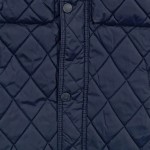Vorschaubild 7 von Steppjacke Kinder Gr. 140 Blau Polyester Uni Casual Langarm