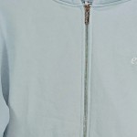 Vorschaubild 5 von Sweatjacke Herren Blau Gr. 54/XL Baumwolle Uni Casual Langarm Freizeit