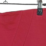 Vorschaubild 4 von Damen Minirock Rot Asymmetrisch Stretch Gr. XXS/32