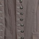 Vorschaubild 6 von Damen Blazer Jacke Gr. 36 Braun Elegant Zierknöpfe