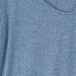 Vorschaubild 6 von Damen Langarmshirt Gr. 42 Blau Meliert Casual