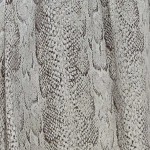 Vorschaubild 6 von Faltenrock Damen Gr. 40 Schlangenmuster Beige Braun Animal Print