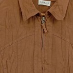 Vorschaubild 6 von C·A·N·D·A Damen Leichte Jacke Gr. 38/M Braun Reißverschluss Casual