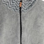 Vorschaubild 6 von Damen Fleecejacke Grau XL Reißverschluss Casual