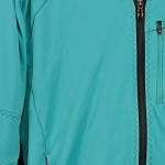 Vorschaubild 7 von Damen Trainingsjacke Türkis Gr. 38;M Sportlich Kapuze