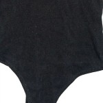 Vorschaubild 7 von Body Damen Gr. 36 Schwarz Rippstrick Basic Ärmellos Alltag Frühjahr/Sommer