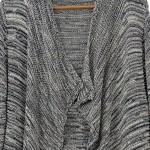 Vorschaubild 5 von Damen Strickjacke Gr. 164 (36/S) Casual Mehrfarbig Baumwolle