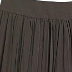 Vorschaubild 4 von Damen Faltenrock Gr. 36 Oliv Elegant Midirock