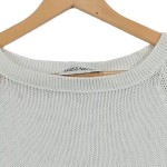 Vorschaubild 5 von Damen Pullover Gr. 38/M Weiß Casual Kurzarm Baumwolle