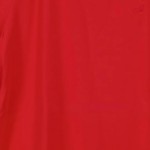 Vorschaubild 6 von Damen T-Shirt Kurzarm Rot Uni Gr. 40/L Basic Casual Logo