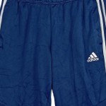 Vorschaubild 4 von Jogginghose Herren Blau Gr. 44/XS Polyester Uni Streifen Logo-Print Sport