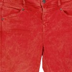 Vorschaubild 5 von Damen High Waist Jeans Gr. 40 L Rot Stretch