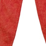 Vorschaubild 7 von Damen High Waist Jeans Gr. 40 L Rot Stretch