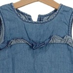 Vorschaubild 5 von Mädchen Jeanskleid Blau Gr. 140 für 110 cm Casual