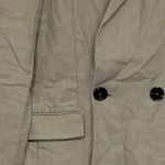 Vorschaubild 5 von Damen Klassischer Leinen Mantel Beige Gr. 34/XS Elegant Business