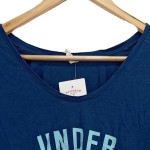 Vorschaubild 4 von Langarmshirt Damen 34/XS Blau Sportlich Logo Print Casual