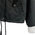 Vorschaubild 5 von Damen Winterjacke Gr. 38/M Schwarz Casual mit Kapuze