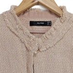 Vorschaubild 5 von Blazer Damen 3/4-Arm Rüschen Rosa Gr. 36 S Elegant Business
