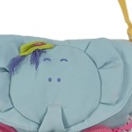 Vorschaubild 6 von Kinder Umhängetasche Elefant Blau Casual Polyester 25x22cm