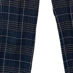 Vorschaubild 7 von Damen Stoffhose Kariert Blau Gr. W24/32/XXS Klassisch Elegant