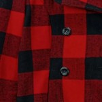 Vorschaubild 5 von Damen Outdoorjacke Holzfällerjacke Kariert Rot Schwarz Gr. M