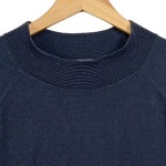 Vorschaubild 4 von Pullover Damen Blau Klassisch Einheitsgröße Strickpullover