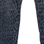 Vorschaubild 7 von Damen Jeans Slim Fit W27/36/S Grau Animal-Print Reißverschluss