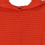 Vorschaubild 6 von FINERY Damen Kapuzenpullover Rot Gr. S/M (36/38) Rippstrick Casual