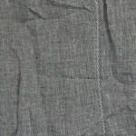 Vorschaubild 6 von Damen Top Gr. 36/S Grau Leinen Klassisch Minimalistisch Casual
