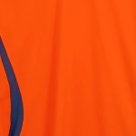 Vorschaubild 5 von Sportshirt Damen Gr. 36/S Orange Baumwolle Uni Sportlich Kurzarm