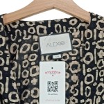 Vorschaubild 5 von Damen Bluse 34/XS Schwarz Abstrakt Muster Casual Modern