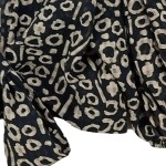 Vorschaubild 7 von Damen Bluse 34/XS Schwarz Abstrakt Muster Casual Modern