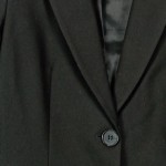 Vorschaubild 5 von Blazer Damen Gr. UNI Schwarz Polyester Business Knopf