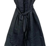 Vorschaubild 6 von Damen Morgenmantel Schwarz Elegant Florales Muster Gr. 38/M