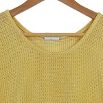 Vorschaubild 4 von Damen Top Gr. 42/XL Gelb Casual Polyester
