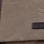 Vorschaubild 6 von Aktentasche Messenger Bag Umhängetasche Herren Braun Leder Stoff Uni