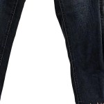 Vorschaubild 7 von Damen Jeans Wide Fit W26/34/XS Schwarz Stickerei