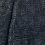 Vorschaubild 7 von Sweatjacke Damen Strukturmuster Reißverschluss Grau Gr. 40