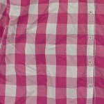 Vorschaubild 7 von Hemdbluse Damen Gr. 36/S Rosa Kariert Baumwolle