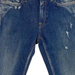 Vorschaubild 6 von Damen Jeans Skinny Fit W24/L28 Blau Distressed Stretch Denim Hose