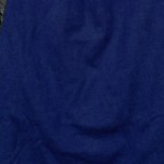 Vorschaubild 5 von Freizeitkleid Damen Blau Gr. 38/M Baumwolle Uni Casual 83 cm