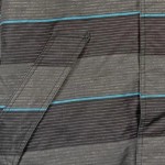 Vorschaubild 7 von Herren Steppjacke Gr. 52/L Gestreift Grau Outdoor Kapuze