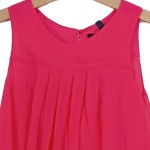 Vorschaubild 3 von Sommerkleid Kinder Pink Gr. 128 Polyester Uni Feminin Festlich